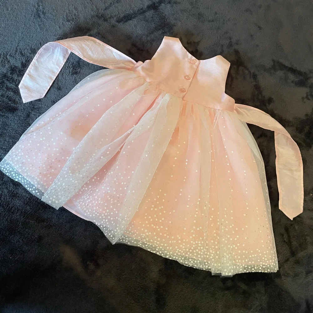 Marmellata blush pink toddler dress w/bloomers-Absolutely precious-EUC-Sz 9 mo - Picture 6 of 16